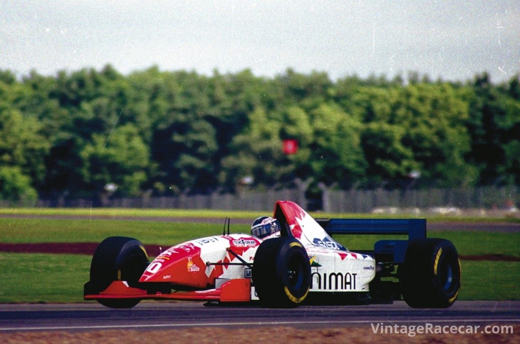 Inoue is shown here in the Hart-powered Footwork FA16 at SilverstoneÕs 1995 British Grand Prix where he spun into retirement after 16 laps.Photo: Peter Collins