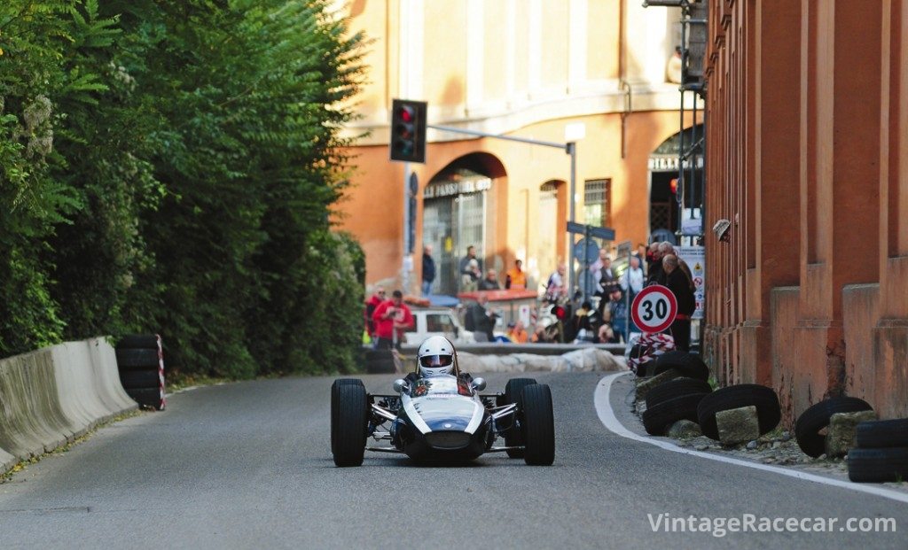 Fassler Urban brought his immaculate GP Cooper T77 from 1965.Photo: Peter Collins 