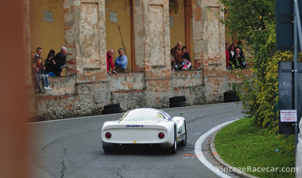 All eyes are on the Porsche 906 of Mario Sala.Photo: Peter Collins 