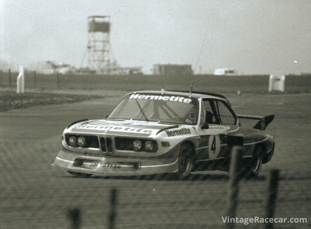 Walkinshaw on his way to victory in the inagrual Silverstone 6hrs in 1976.Photo: Peter Collins 