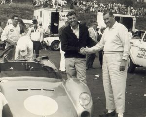 Chuck Rathgeb with Shelby with cooper cobra.Photo: Friedman 