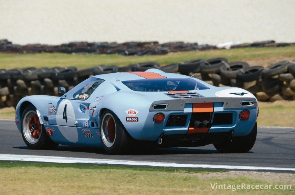 The Ford GT40 of Andrew Newell.Photo: Neil Hammond 