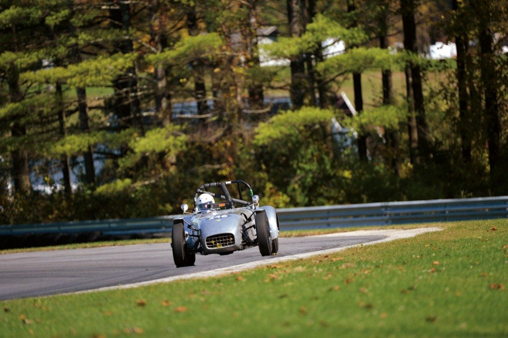 Racing this 1959 Lotus 7 S1 is Petrina Murray. Photo: Michael Casey-DiPleco Michael Casey-DiPleco