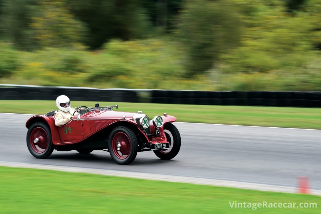 Joseph DeLuciaÕs 1935 Riley Imp Roadster. Photo: Michael Casey-DiPleco 