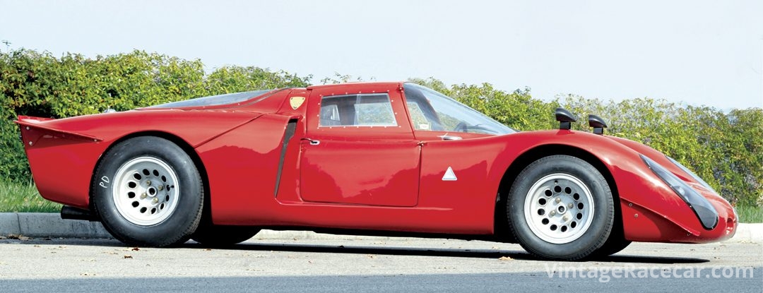 1968 Alfa Romeo T33/2. Photo: Peter Collins 
