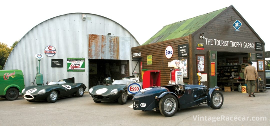 Reconstruction of Hawthorn's Tourist Trophy garage.Photo: Pete Austin 