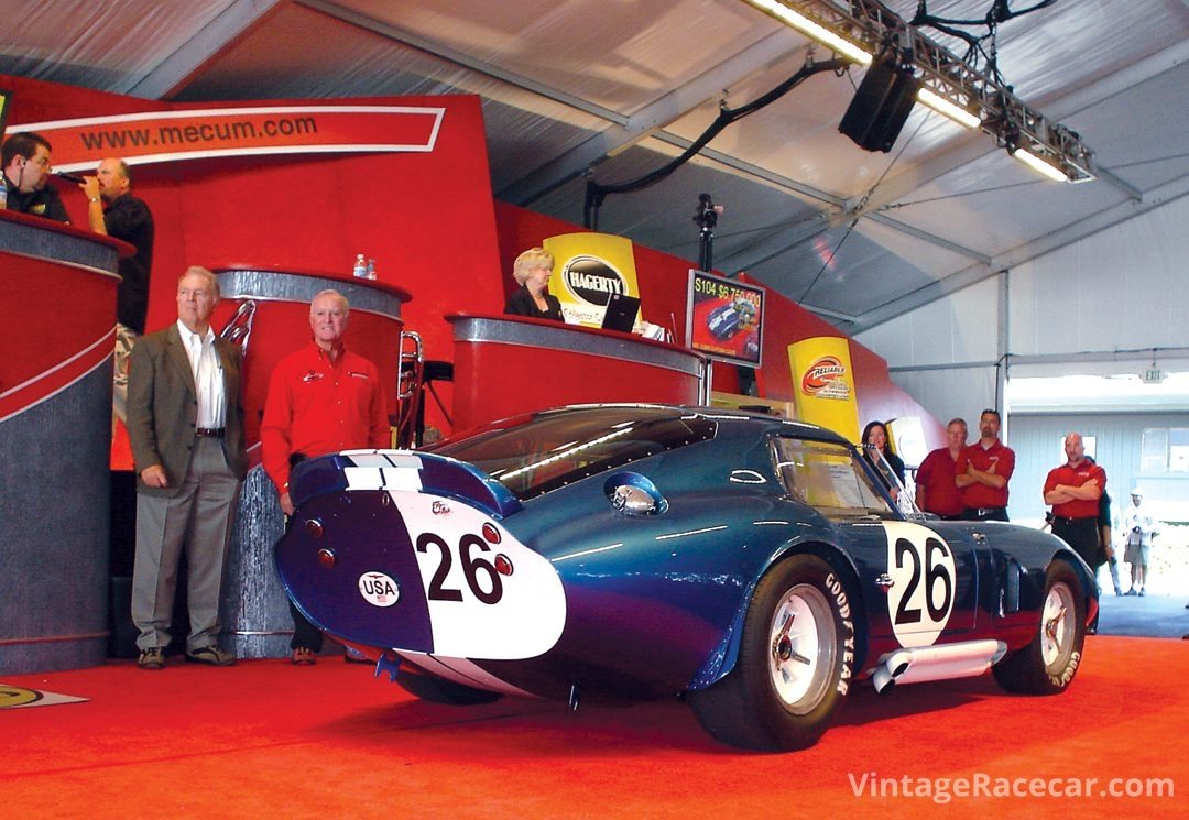 Championship-winning Cobra Coupe set record for American cars. 