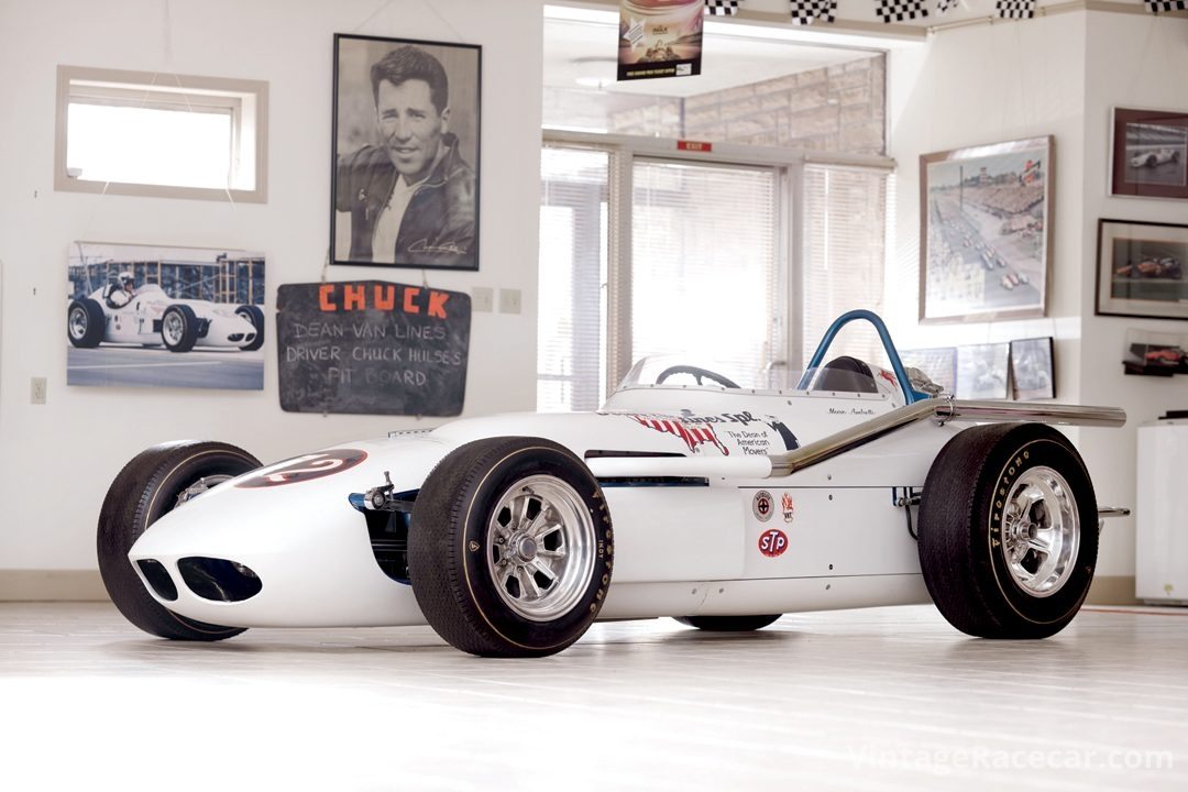 This ex-Mario Andretti Dean Vans Lines roadster brought in $231,000. 
