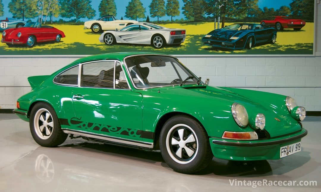 Russo & Steele sold a matching numbers 1973 Porsche RS for $302,500. 