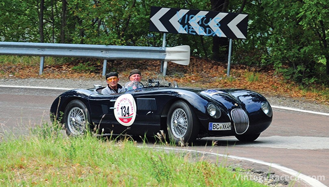C-Type Jaguar of Horst and Bechem.Photo: Peter Collins 