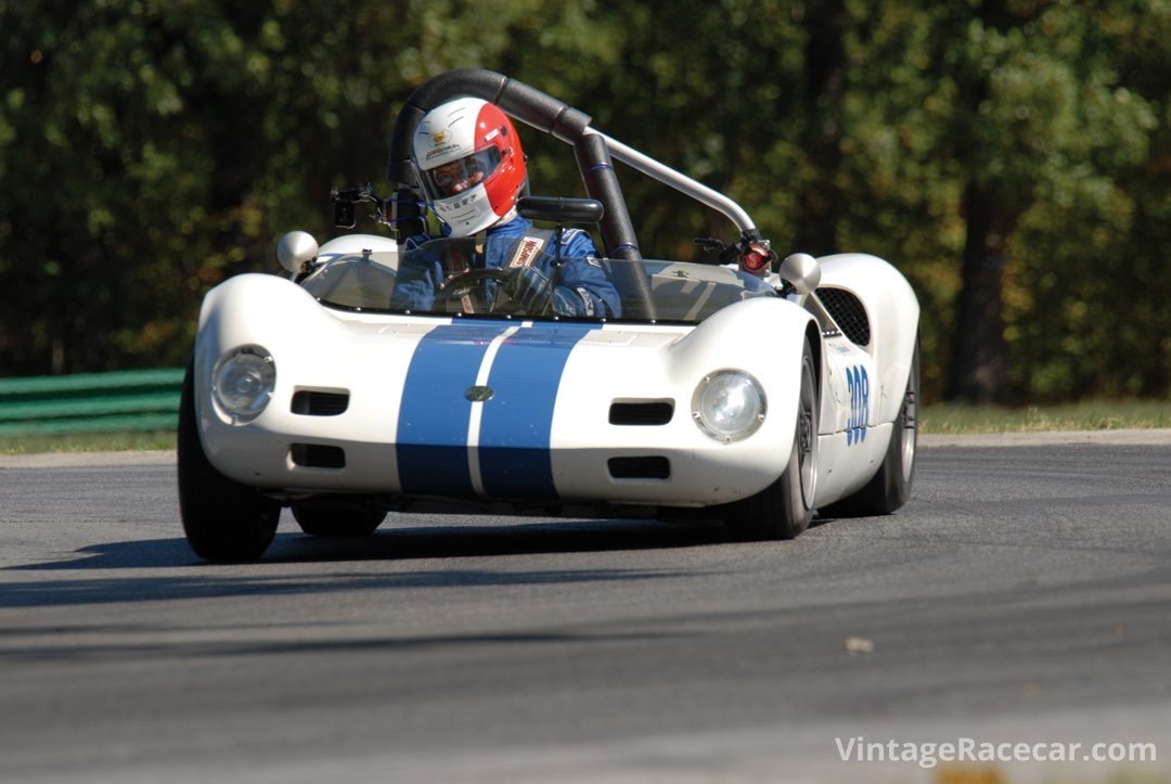 Tom GrudovichÕs 1963 Elva Mk VII.Photo: Fred Lewis 