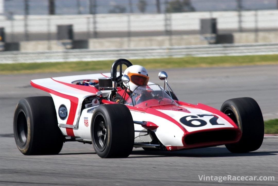 David Morrison in his Gurney Indy car.Photo: Brian Green 