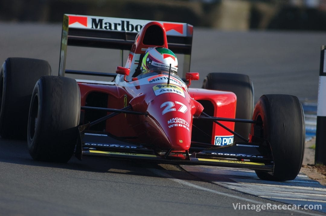 Paul Osborn's 1993 Ferrari F93A Grand Prix.Photo: Peter Collins 