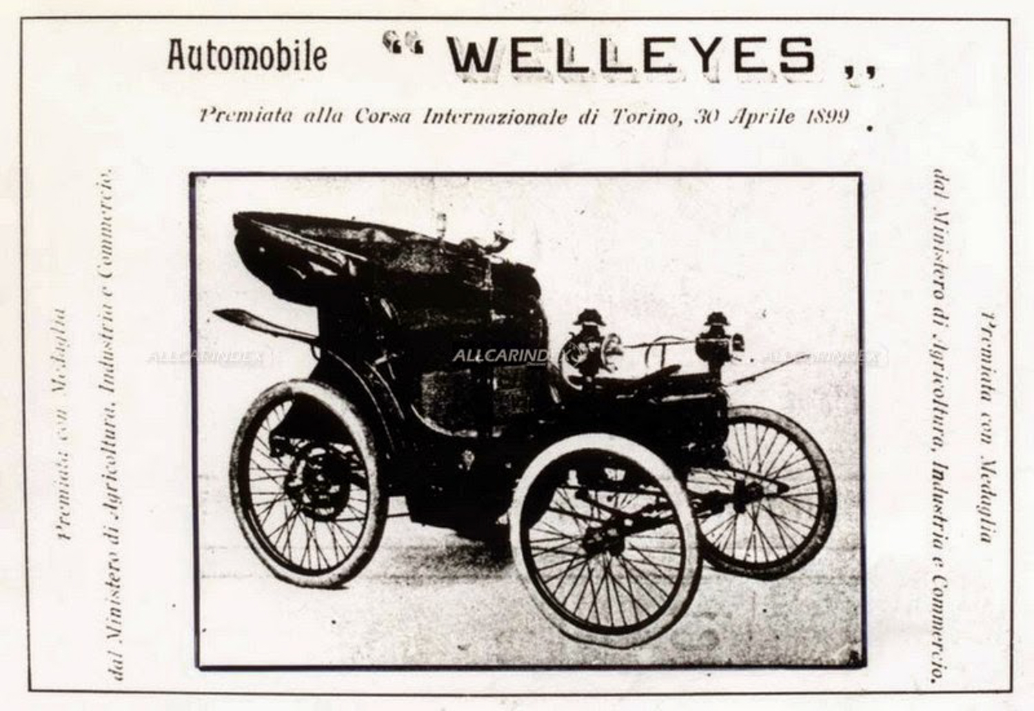 Lancia was drawn to Ceirano's new auto, the Welleyes 