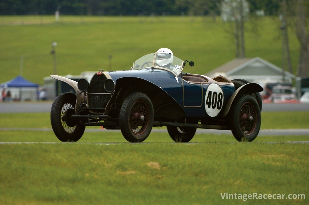 The rare 1924 Type 30 Bugatti of Bruce Rubin.Photo: Michael Casey-DiPleco 