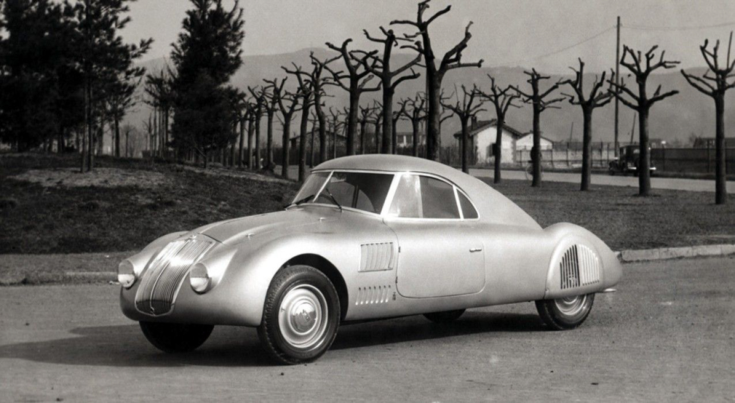 Lancia Aprillia Mille Miglia Aerodinamica - Pinin Farina's 1937 experiement with aerodynamics. 