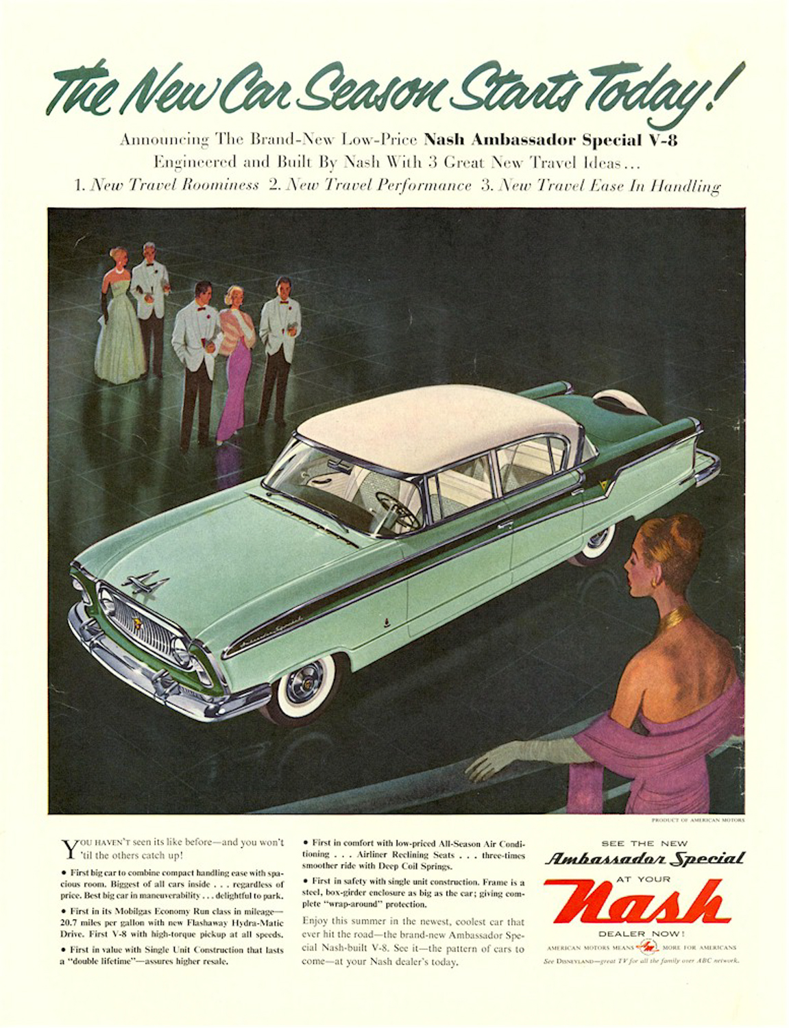 The Nash Ambassador was a Farina design. 