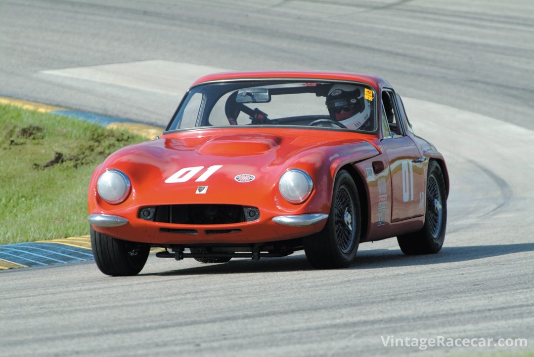 The 1964 TVR Griffith 200 of Timothy Douglas.Photo: Chuck Andersen 