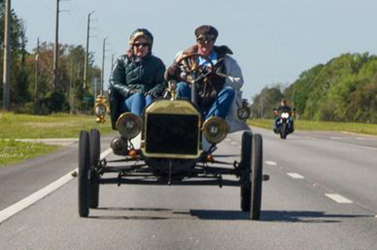 Milt and Rosemary Roorda won the Great Endurance Run in their 1909 Ford Model T Speedster. 