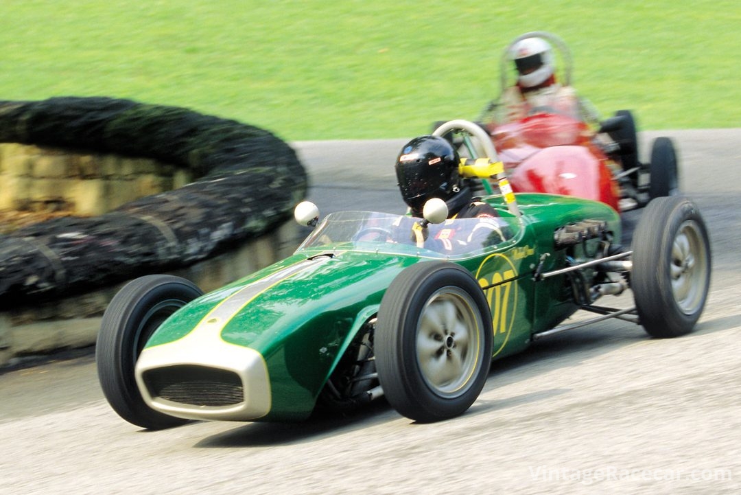 The 1959 Lotus 18 FJ of Marcus Jones.Photo: Louiseann & Walter Pietrowicz 