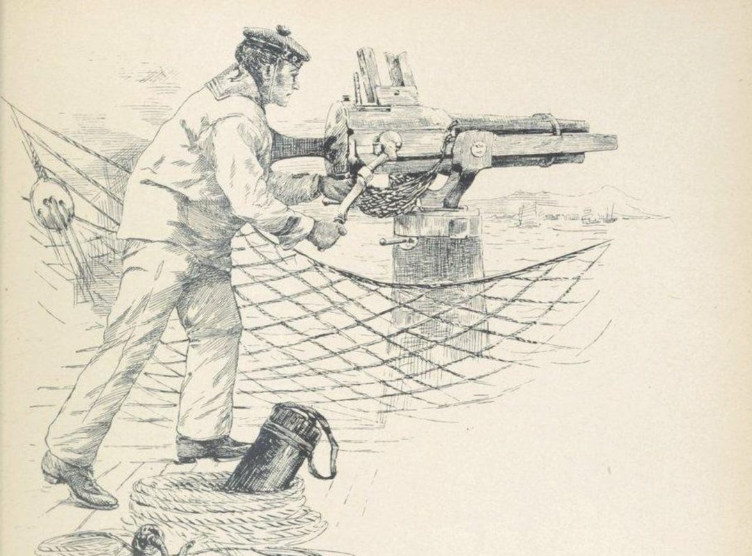 The Hotchkiss revolving canon, or machine gun, was a game-changer in warfare. 