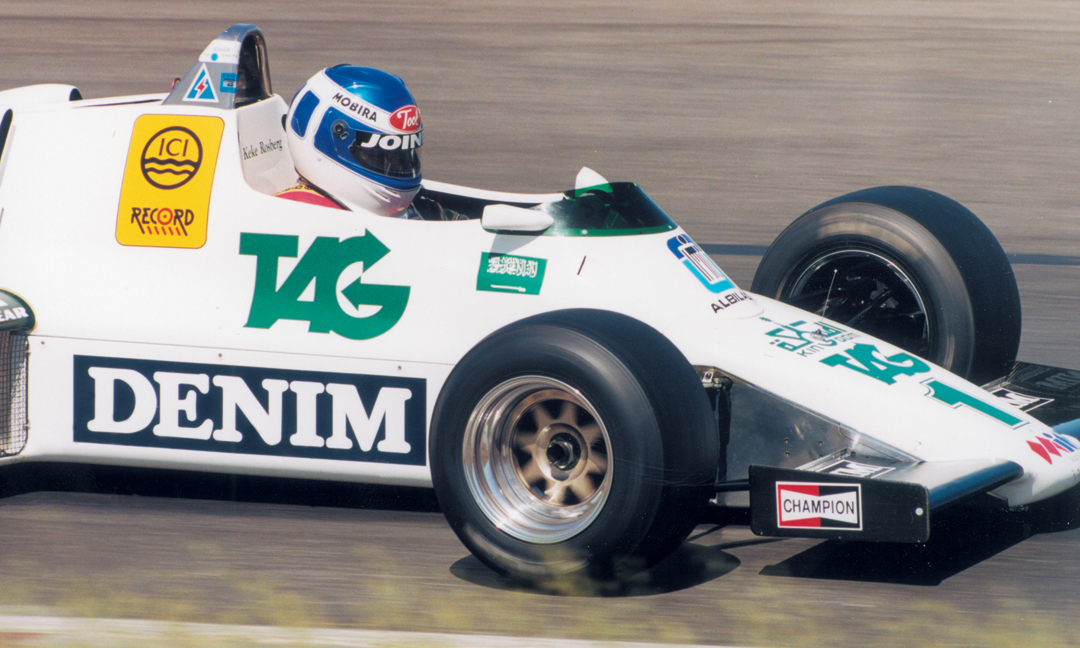 The 1983 Williams FW08C of Erich Joiner. Photo: Jim Williams 