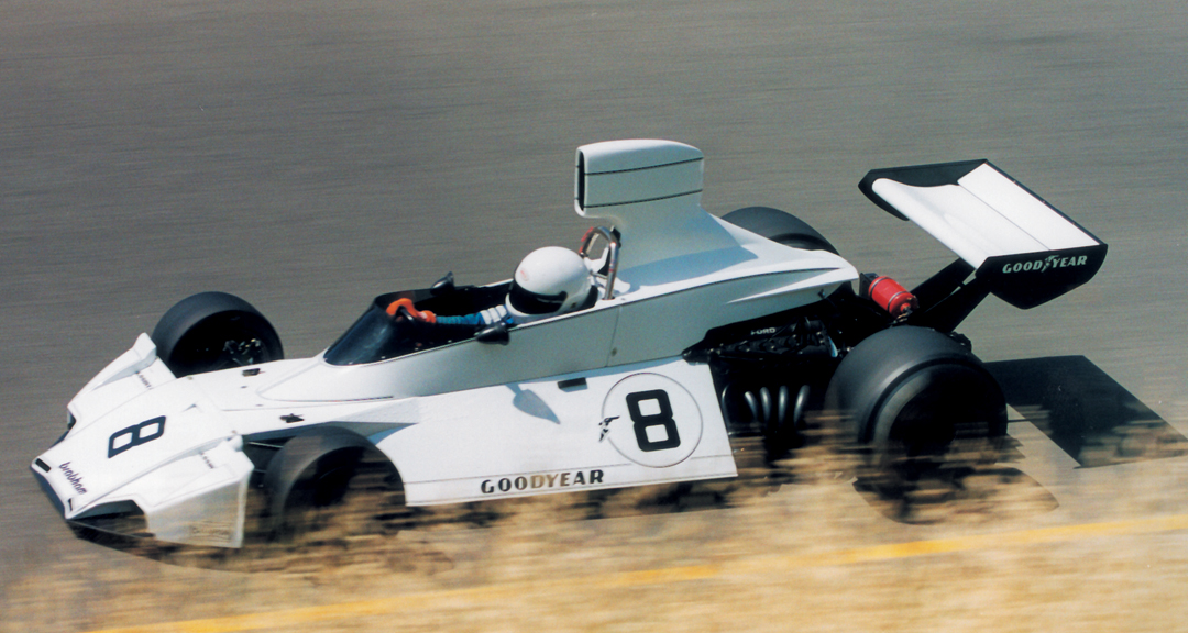 The 1974 Brabham BT44 of Dan Marvin. Photo: Jim Williams 