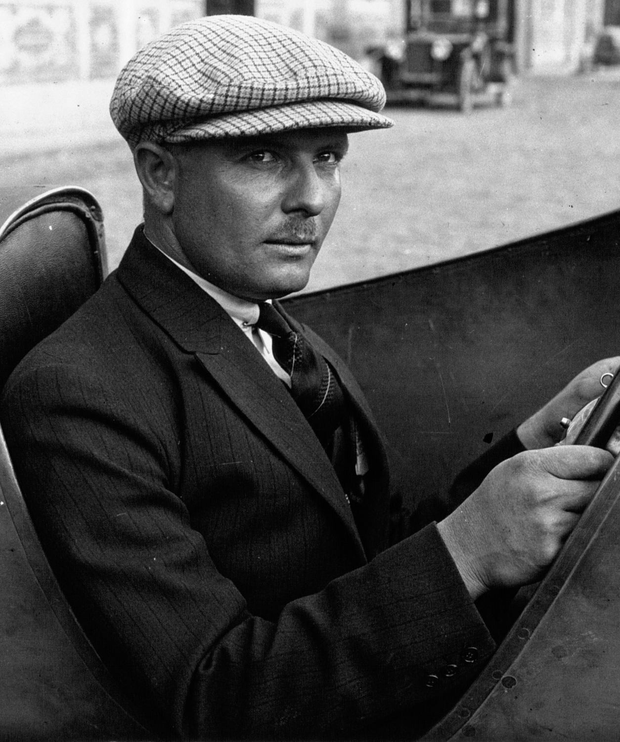 Albert Divo (1895-1966), pilot, technician and racing driver (for Bugatti) 