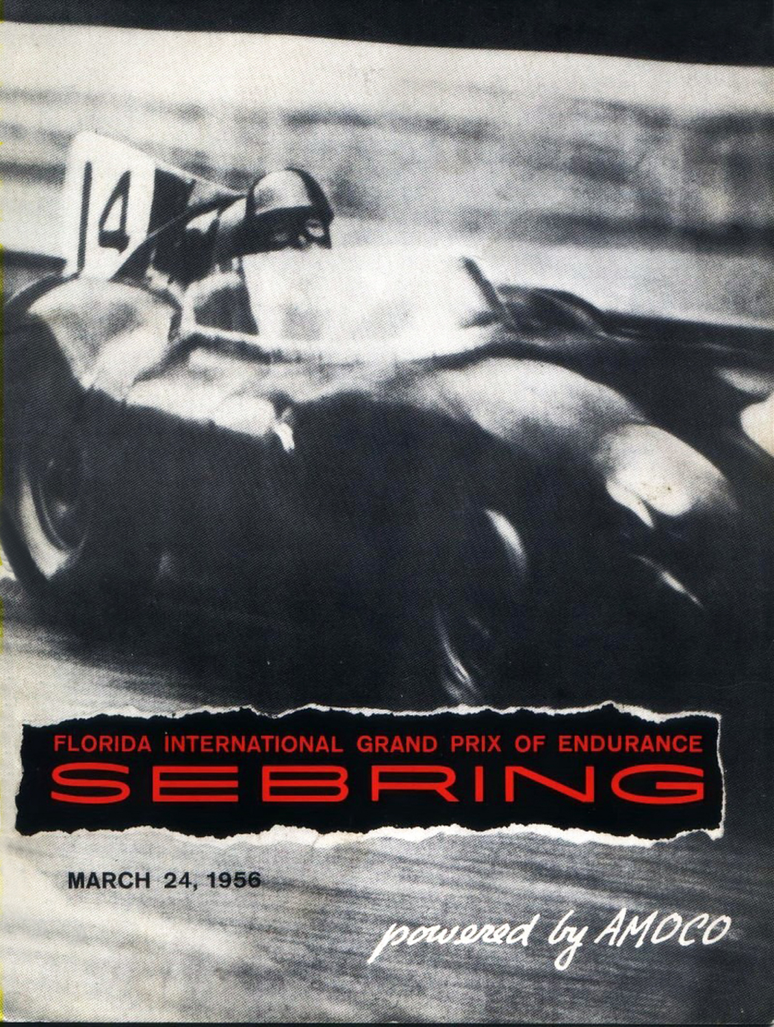 Race program for the 1956 Sebring 12 Hour Grand Prix of Endurance. Picasa