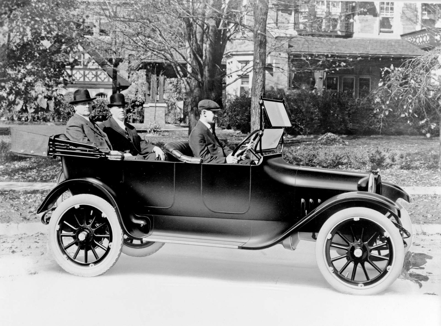 The first ride in a Dodge automobile - Old Betsy - November 14, 1914. 
