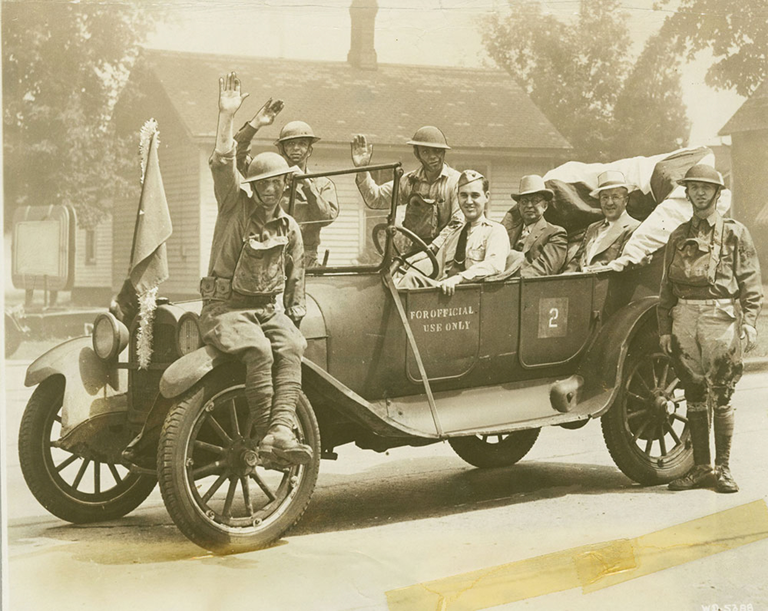 Dodge automobiles were popular with the US Army both in the pursuit of Pancho Villa and in WWI. 
