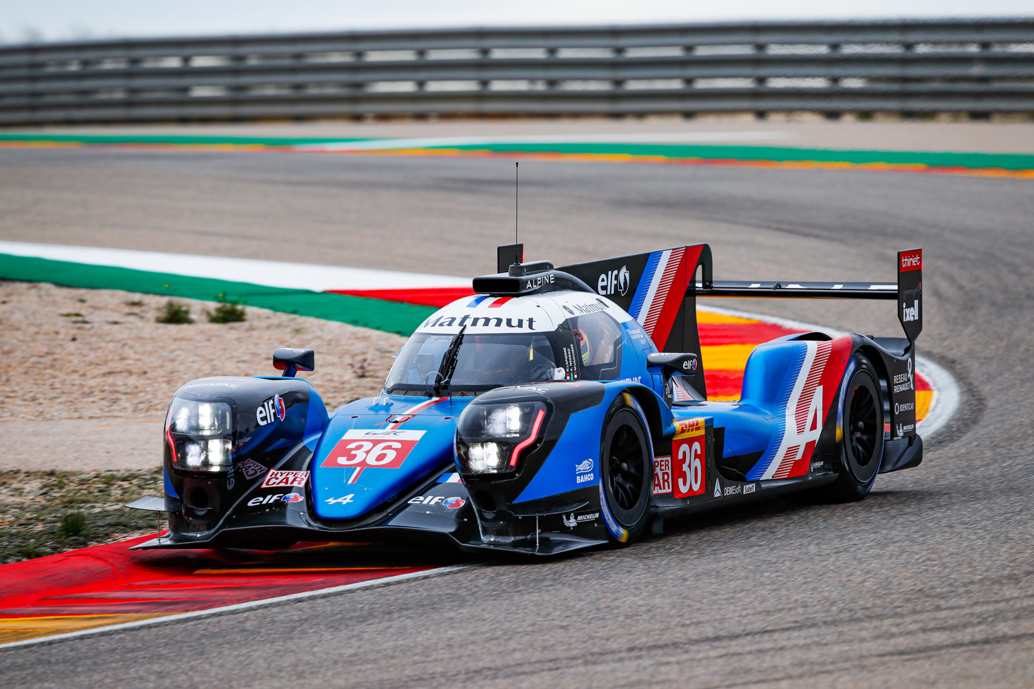 ALPINE A480 - TESTS SESSIONS ON THE MOTORLAND CIRCUIT Florent Gooden