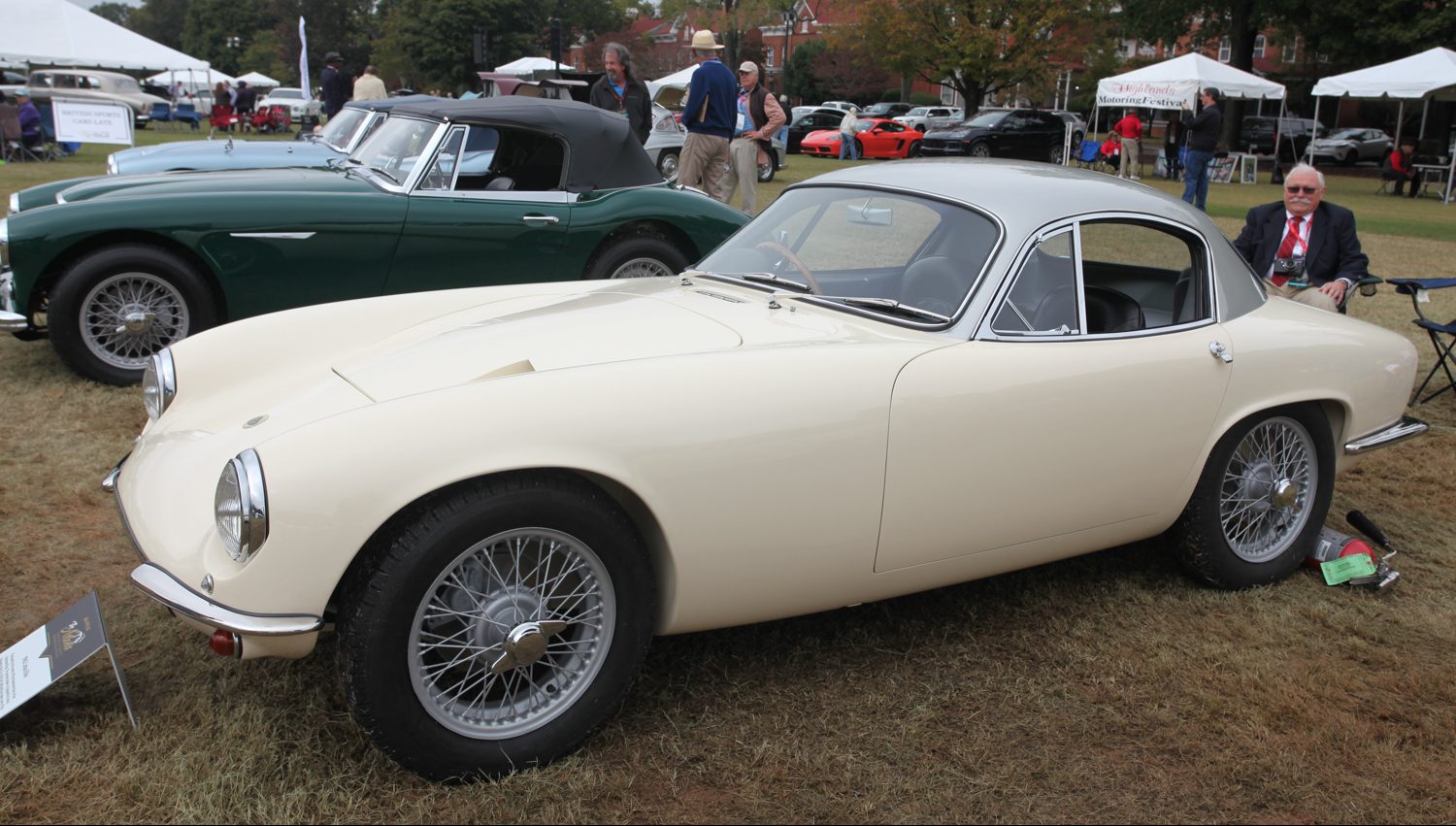 So pretty - watch for a profile of this lovely Lotus Elite in a future issue. 