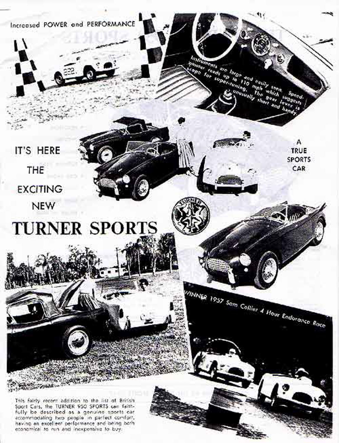 Turner 950 S sales material 