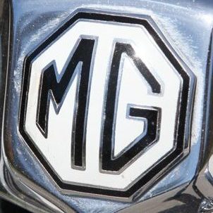 The MG badge is a wonderful example of the Art Deco style. 