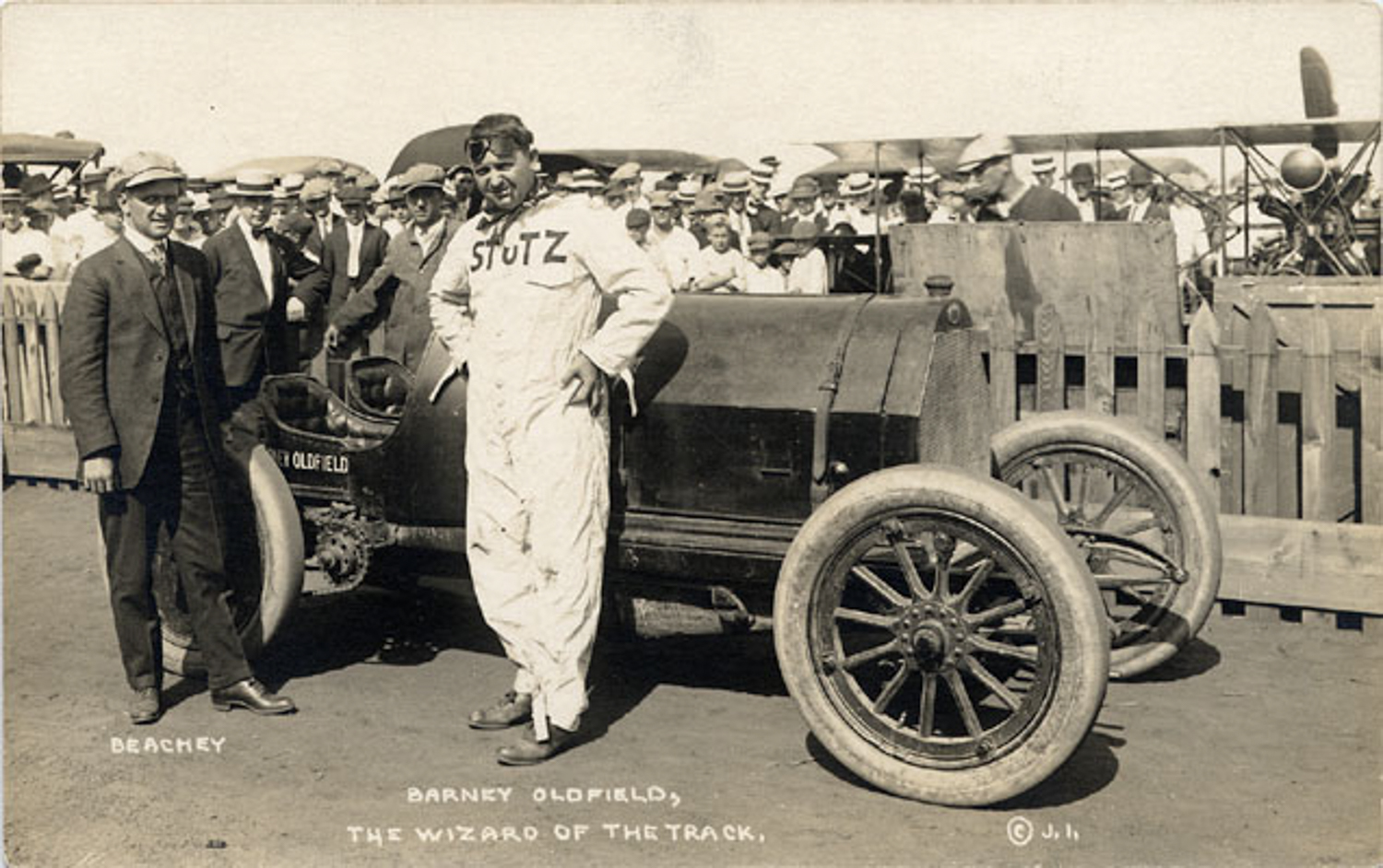 The Catcus Derby was a brutal race; Oldfield won it in a Stutz. 