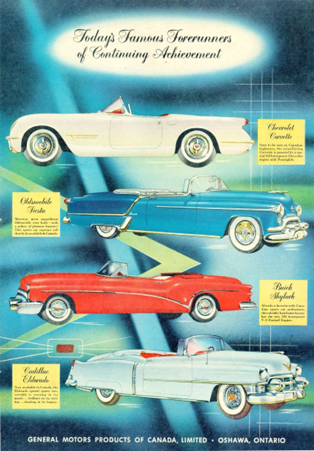 GM's dream cars for 1953 