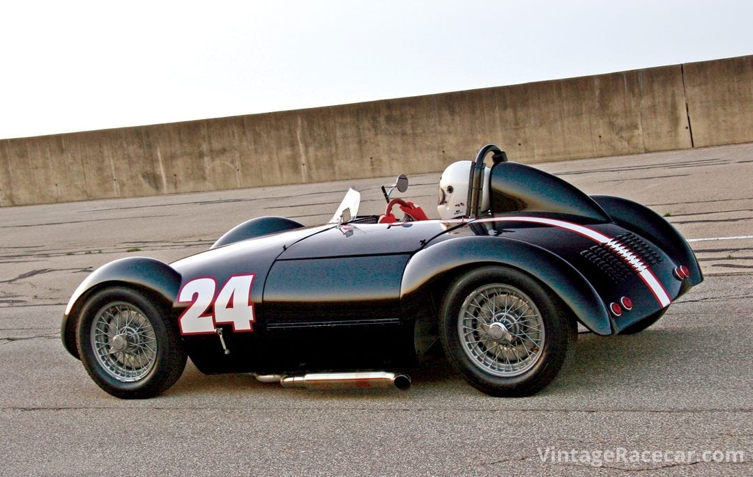 1957 Climax-powered Jomar. Photo: Harold Pace 