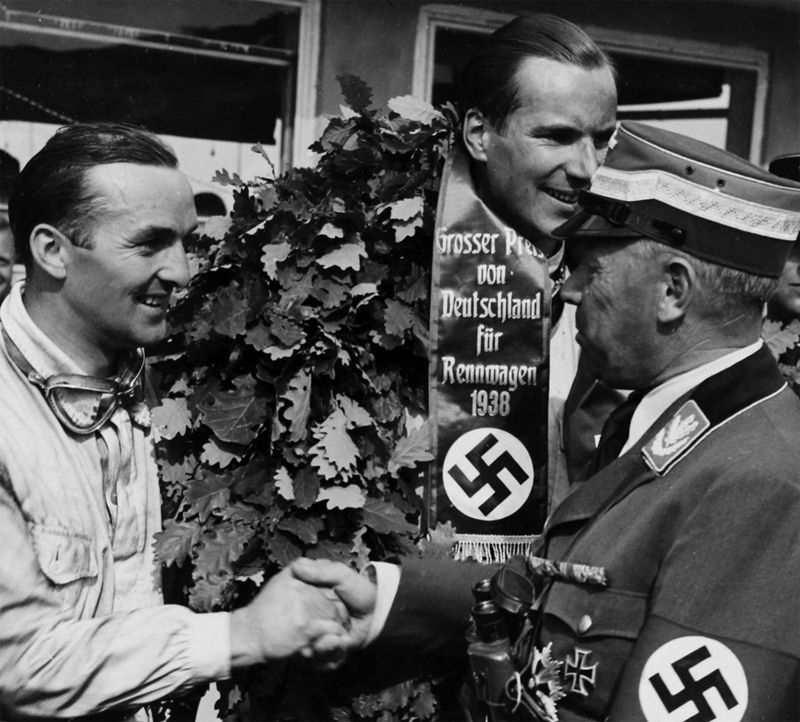 1938 German Grtand Prix - Dick Seaman