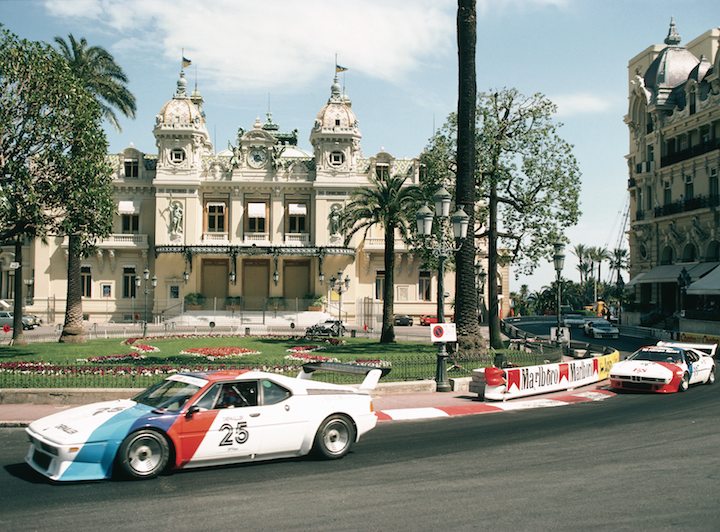 BMW M1 Procar race in Monaco
