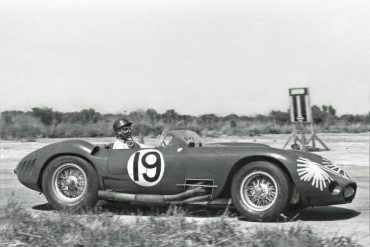 Juan Manuel Fangio in Maserati at Sebring