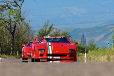 Ferrari F40 at Mille Miglia Tribute
