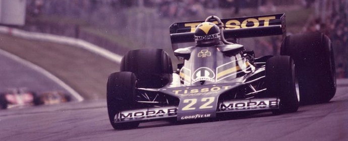 Derek Daly in Ensign F1