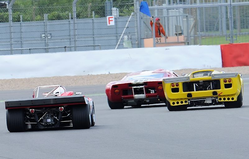 Ford GT40 and Lola T70 fend off more nimble Lola T212 TIM SCOTT