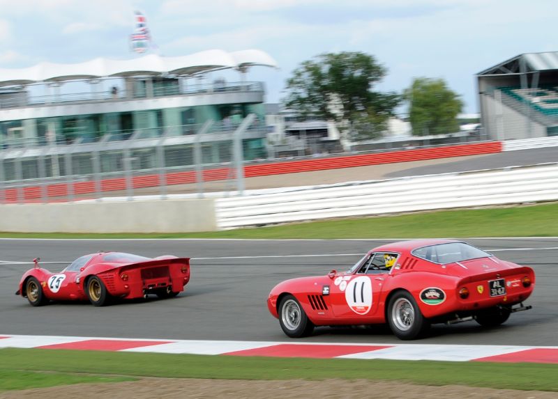 Ferrari 412P and Ferrari 275 GTB TIM SCOTT