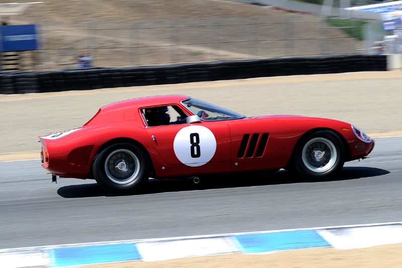 Ferrari 250 GTO Race - Monterey Motorsports Reunion 2011 TIM SCOTT