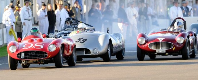 Start of the Freddie March Trophy at Goodwood Revival 2011