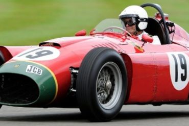 Lancia D50 at Richmond Trophy race during Goodwood Revival 2011