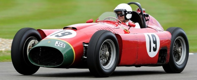 Lancia D50 at Richmond Trophy race during Goodwood Revival 2011