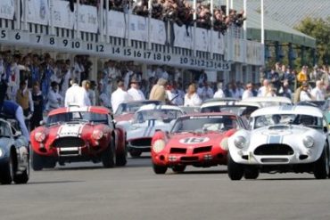 Start of RAC Tourist Trophy at Goodwood Revival 2011